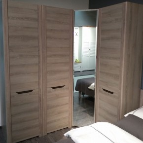 АФИНА А12 Шкаф для одежды и белья Ясень Таормина в Воткинске - votkinsk.ok-mebel.com | фото 2
