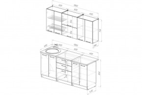 АНТИКА Кухонный гарнитур Макси 2 (1800 мм) в Воткинске - votkinsk.ok-mebel.com | фото 2