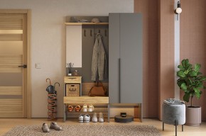 БАСКО Прихожая К2 (графит) в Воткинске - votkinsk.ok-mebel.com | фото