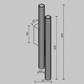 Бра Maytoni Calipso C082WL-24W2.7K-B в Воткинске - votkinsk.ok-mebel.com | фото 5