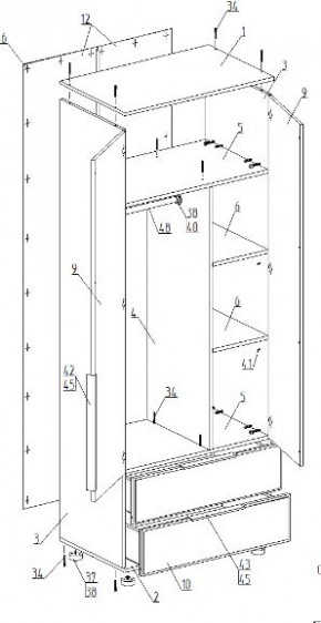 Детская "Лео" (модульная) в Воткинске - votkinsk.ok-mebel.com | фото 12