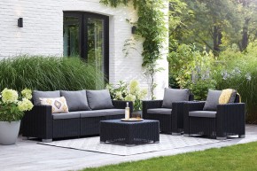 Диван Калифорния 3-х местный (California 3 Sofa), графит в Воткинске - votkinsk.ok-mebel.com | фото 3
