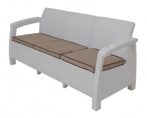 Диван Yalta Premium Sofa 3 Set (Ялта) белый (+подушки под спину) в Воткинске - votkinsk.ok-mebel.com | фото