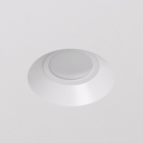 DK2081-WH Встраиваемый точечный светильник для натяжных ПВХ потолков INVIZ, IP 20, до 9 Вт, GU10, LED, белый, ABS-пластик в Воткинске - votkinsk.ok-mebel.com | фото 2