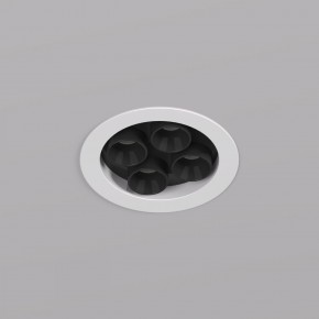 DK2510-WB Встраиваемый светильник SPACE со светодиодом d65 220V 8W 38° 4000К IP20 белый/черный алюминий в Воткинске - votkinsk.ok-mebel.com | фото 2