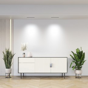 DK2515-WB Встраиваемый светильник SPACE со светодиодом L240mm 220V 20W 38° 4000К IP20 белый/черный алюминий в Воткинске - votkinsk.ok-mebel.com | фото 7