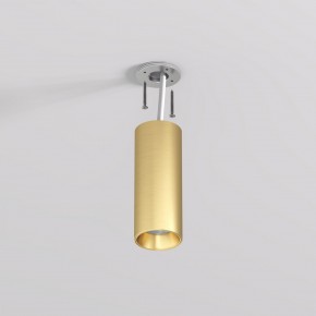 DK2615-SB Накладной светильник SHINE TUBE со светодиодом, D45*H115, IP20, 3000К, 7W, RA?90, сатинированная латунь, алюминий в Воткинске - votkinsk.ok-mebel.com | фото 3