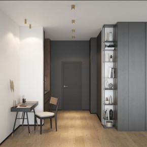 DK2615-SB Накладной светильник SHINE TUBE со светодиодом, D45*H115, IP20, 3000К, 7W, RA?90, сатинированная латунь, алюминий в Воткинске - votkinsk.ok-mebel.com | фото 4