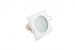 DK3014-WH Встраиваемый светильник влагозащ., IP 44, 50 Вт, GU10, белый, алюминий в Воткинске - votkinsk.ok-mebel.com | фото 4