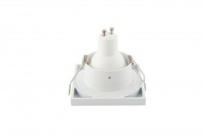 DK3014-WH Встраиваемый светильник влагозащ., IP 44, 50 Вт, GU10, белый, алюминий в Воткинске - votkinsk.ok-mebel.com | фото 5