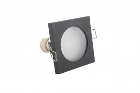 DK3015-BK Встраиваемый светильник влагозащ., IP 44, 50 Вт, GU10, черный, алюминий в Воткинске - votkinsk.ok-mebel.com | фото 4