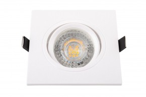 DK3021-WH Встраиваемый светильник, IP 20, 10 Вт, GU5.3, LED, белый, пластик в Воткинске - votkinsk.ok-mebel.com | фото 3