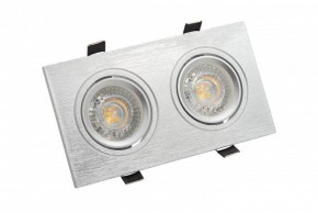 DK3022-CM Встраиваемый светильник, IP 20, 10 Вт, GU5.3, LED, серый, пластик в Воткинске - votkinsk.ok-mebel.com | фото 3