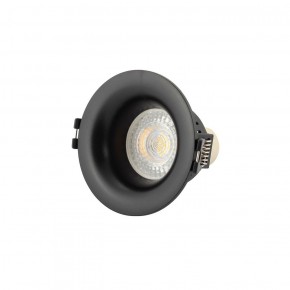 DK3024-BK Встраиваемый светильник, IP 20, 10 Вт, GU5.3, LED, черный, пластик в Воткинске - votkinsk.ok-mebel.com | фото