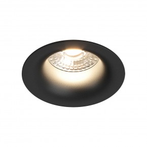 DK3024-BK Встраиваемый светильник, IP 20, 10 Вт, GU5.3, LED, черный, пластик в Воткинске - votkinsk.ok-mebel.com | фото