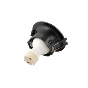 DK3024-BK Встраиваемый светильник, IP 20, 10 Вт, GU5.3, LED, черный, пластик в Воткинске - votkinsk.ok-mebel.com | фото 3
