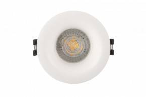 DK3024-WH Встраиваемый светильник, IP 20, 10 Вт, GU5.3, LED, белый, пластик в Воткинске - votkinsk.ok-mebel.com | фото 2