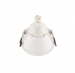 DK3026-WB Встраиваемый светильник, IP 20, 10 Вт, GU5.3, LED, белый/черный, пластик в Воткинске - votkinsk.ok-mebel.com | фото 4