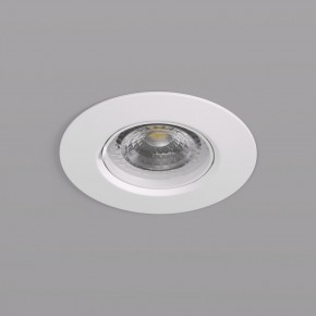DK3028-WH Встраиваемый светильник, IP 20, 10 Вт, GU5.3, LED, белый, пластик в Воткинске - votkinsk.ok-mebel.com | фото 2
