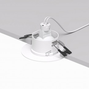 DK3028-WH Встраиваемый светильник, IP 20, 10 Вт, GU5.3, LED, белый, пластик в Воткинске - votkinsk.ok-mebel.com | фото 3