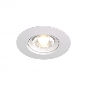 DK3028-WH Встраиваемый светильник, IP 20, 10 Вт, GU5.3, LED, белый, пластик в Воткинске - votkinsk.ok-mebel.com | фото 5