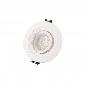 DK3029-WH Встраиваемый светильник, IP 20, 10 Вт, GU5.3, LED, белый, пластик в Воткинске - votkinsk.ok-mebel.com | фото 2