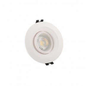 DK3029-WH Встраиваемый светильник, IP 20, 10 Вт, GU5.3, LED, белый, пластик в Воткинске - votkinsk.ok-mebel.com | фото 4