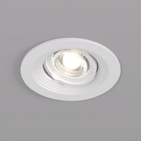 DK3029-WH Встраиваемый светильник, IP 20, 10 Вт, GU5.3, LED, белый, пластик в Воткинске - votkinsk.ok-mebel.com | фото