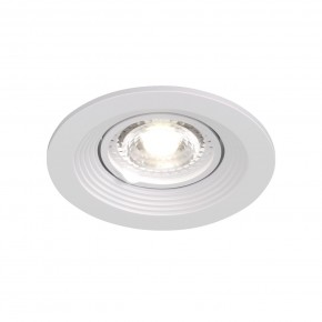 DK3029-WH Встраиваемый светильник, IP 20, 10 Вт, GU5.3, LED, белый, пластик в Воткинске - votkinsk.ok-mebel.com | фото 7