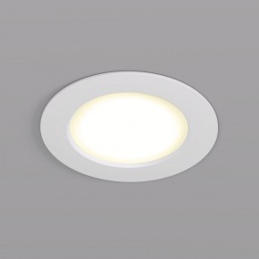 DK3046-WH Встраиваемый светильник, IP 20, 5Вт, LED, белый, пластик в Воткинске - votkinsk.ok-mebel.com | фото