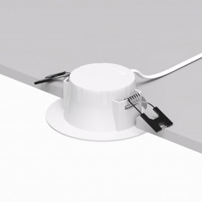 DK3047-WH Встраиваемый светильник IP 20, 5Вт, LED, белый, пластик в Воткинске - votkinsk.ok-mebel.com | фото 4