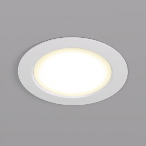 DK3048-WH Встраиваемый светильник, IP 20, 7Вт, LED, белый, пластик в Воткинске - votkinsk.ok-mebel.com | фото