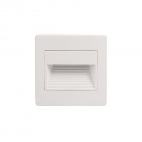 DK3050-WH Светильник встраиваемый в стену, IP 20, LED 3000, 1 Вт, белый, пластик в Воткинске - votkinsk.ok-mebel.com | фото 3