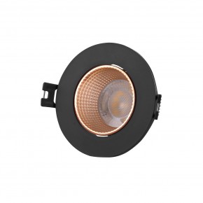 DK3061-BBR Встраиваемый светильник, IP 20, 10 Вт, GU5.3, LED, черный/бронзовый, пластик в Воткинске - votkinsk.ok-mebel.com | фото