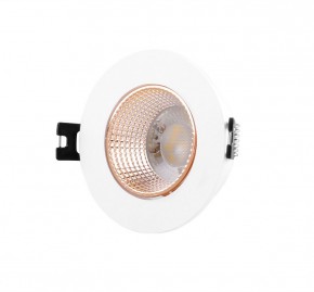 DK3061-WBR Встраиваемый светильник, IP 20, 10 Вт, GU5.3, LED, белый/бронзовый, пластик в Воткинске - votkinsk.ok-mebel.com | фото 1