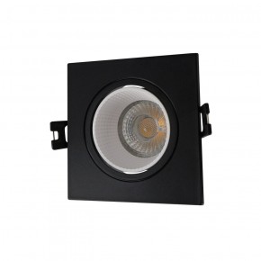 DK3071-BK+WH Встраиваемый светильник, IP 20, 10 Вт, GU5.3, LED, черный/белый, пластик в Воткинске - votkinsk.ok-mebel.com | фото