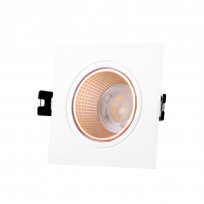 DK3071-WBR Встраиваемый светильник, IP 20, 10 Вт, GU5.3, LED, белый/бронзовый, пластик в Воткинске - votkinsk.ok-mebel.com | фото