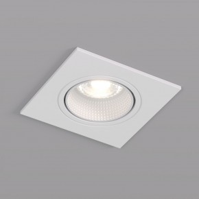 DK3071-WH Встраиваемый светильник, IP 20, 10 Вт, GU5.3, LED, белый/белый, пластик в Воткинске - votkinsk.ok-mebel.com | фото