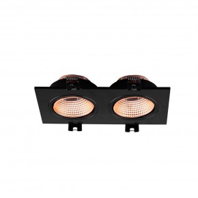 DK3072-BBR Встраиваемый светильник, IP 20, 10 Вт, GU5.3, LED, черный/бронзовый, пластик в Воткинске - votkinsk.ok-mebel.com | фото 2