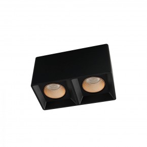 DK3085-BK+BR Светильник накладной IP 20, 10 Вт, GU5.3, LED, черный/бронзовый, пластик в Воткинске - votkinsk.ok-mebel.com | фото