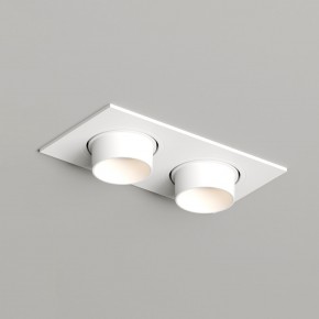 DK3122-WH Встраиваемый светильник, IP20, до 15 Вт, LED, GU5,3, белый, пластик в Воткинске - votkinsk.ok-mebel.com | фото