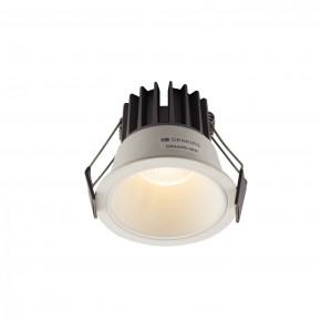 DK4400-WH Встраиваемый светильник, IP 20, 7 Вт, LED 3000, белый, алюминий в Воткинске - votkinsk.ok-mebel.com | фото