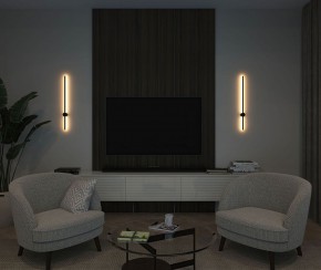 DK5012-BK Бра 800 мм, 3000К, IP20, 7 Вт, черный, алюминий в Воткинске - votkinsk.ok-mebel.com | фото 5