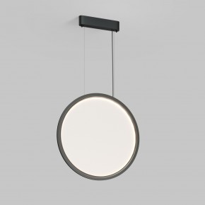 DK6606-BK Подвесной вертикальный светильник Veil со светодиодом H1700 d600 220V 48W 3000-6000K IP20 черный алюминий в Воткинске - votkinsk.ok-mebel.com | фото 3