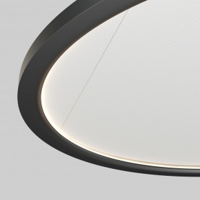 DK6616-BK Подвесной горизонтальный светильник Veil со светодиодом H900 d600 220V 48W 3000-6000K IP20 черный алюминий в Воткинске - votkinsk.ok-mebel.com | фото 3