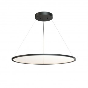 DK6620-BK Подвесной горизонтальный светильник Veil со светодиодом H900 d1000 220V 82W 3000-6000K IP20 черный алюминий в Воткинске - votkinsk.ok-mebel.com | фото 4