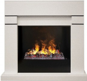 Электрокамин RealFlame Lindelse 26 WT 3D Cassette 630 + Black вставка в Воткинске - votkinsk.ok-mebel.com | фото