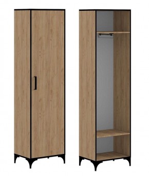 ЭНТЕР ЛОФТ Шкаф для одежды (Дуб Золотой) в Воткинске - votkinsk.ok-mebel.com | фото