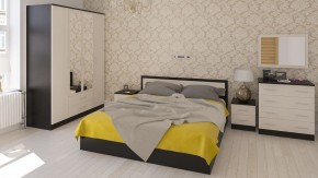 Фиеста Кровать 1800, цвет венге/дуб лоредо, ШхГхВ 183,5х203,5х80 см., сп.м. 1800х2000 мм., без матраса, основание есть в Воткинске - votkinsk.ok-mebel.com | фото 5