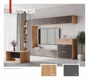 ФЛОРИДА Гостиная (модульная) дуб золотой/графит в Воткинске - votkinsk.ok-mebel.com | фото